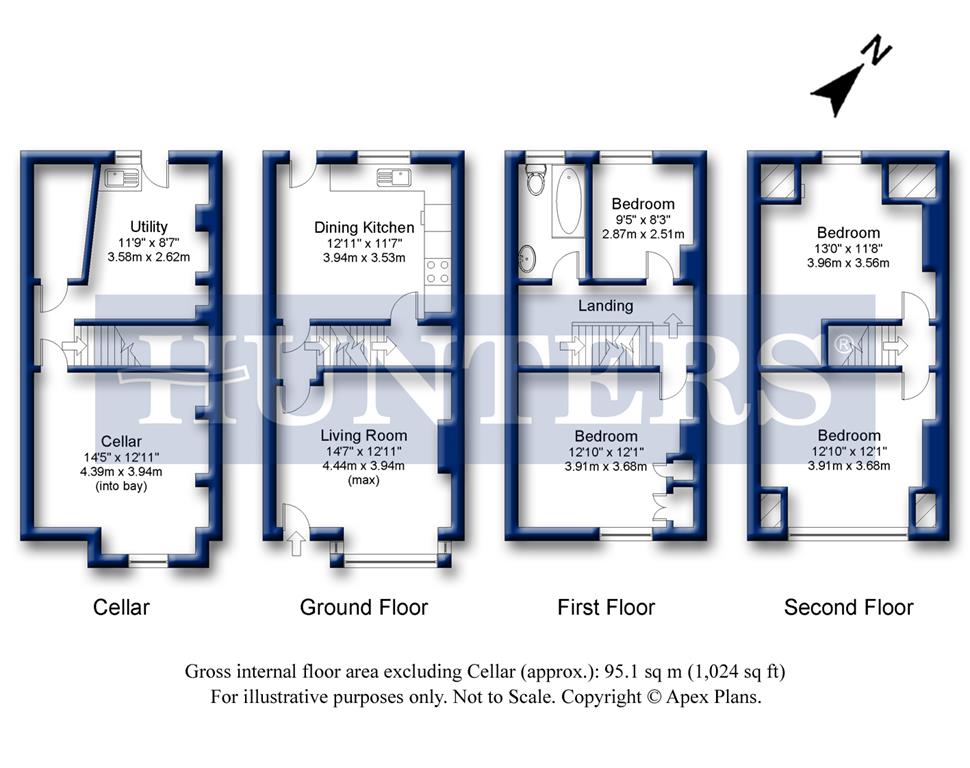 4 Bedrooms Terraced house for sale in Graham Grove, Burley LS4