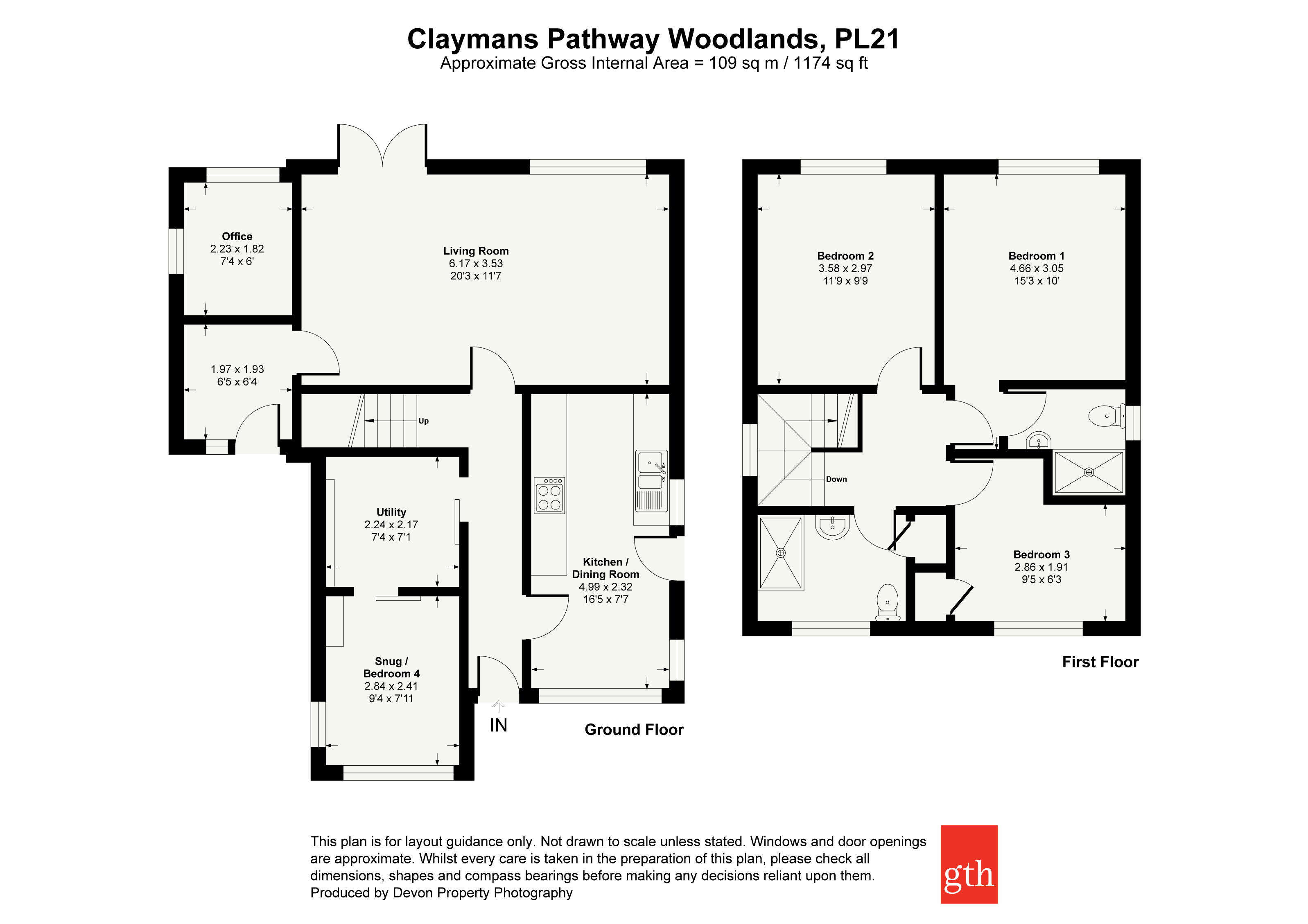 Claymans Pathway, Ivybridge floorplan