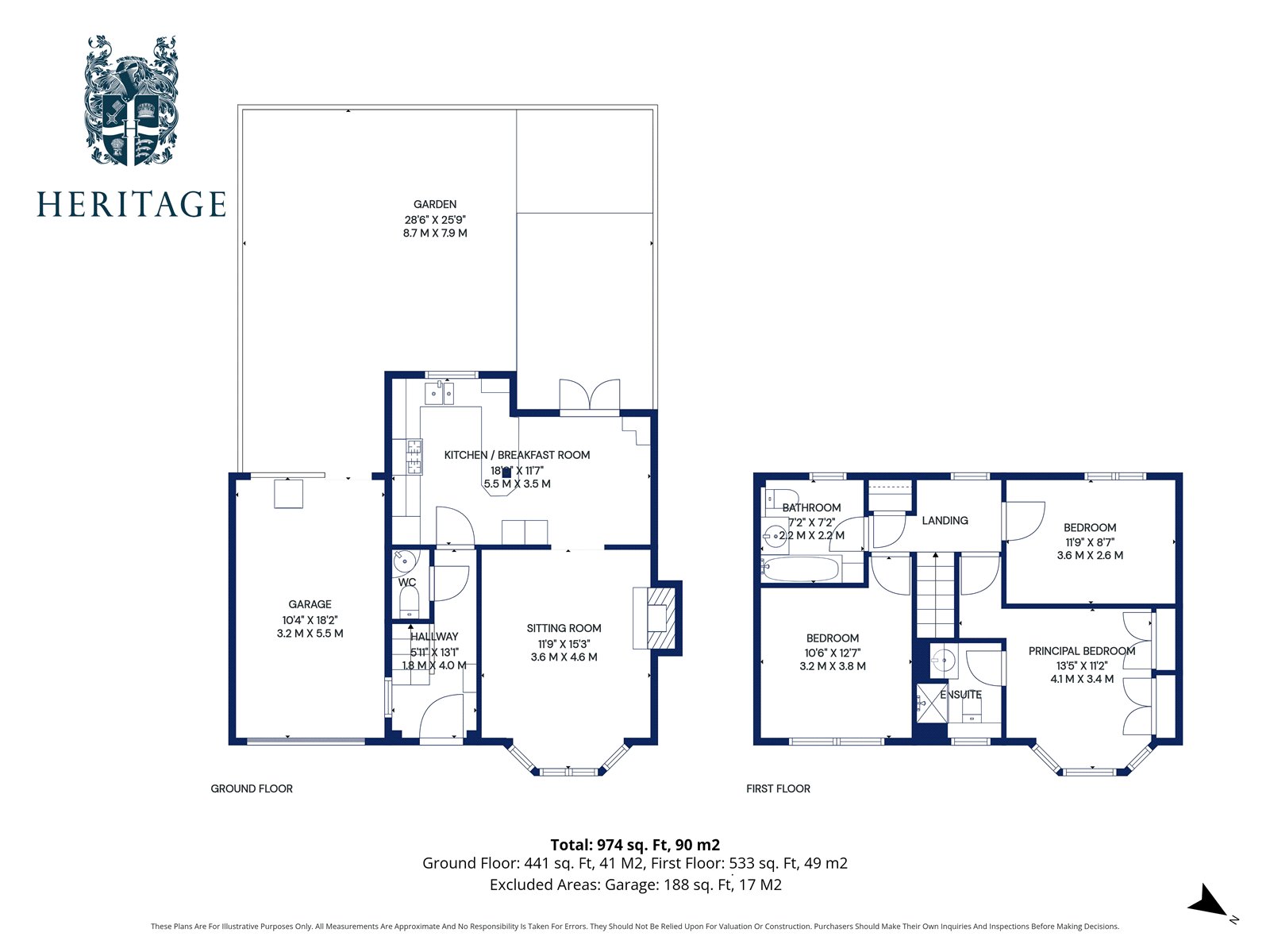 41, Kings Acre, Colchester floorplan
