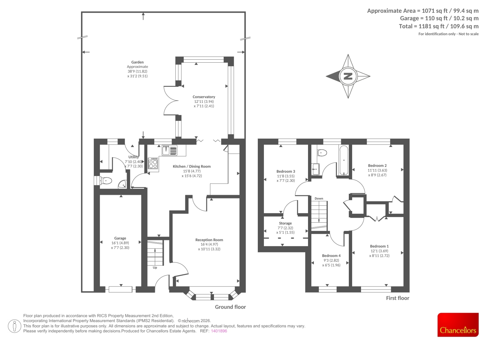 19 PORTLAND CLOSE, Slough, Berkshire, Slough floorplan