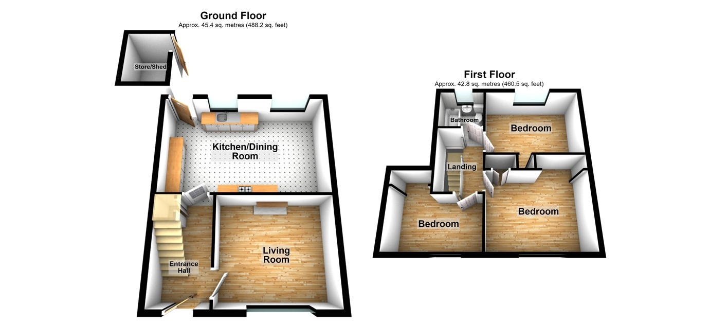 166, King George Road, Chatham floorplan