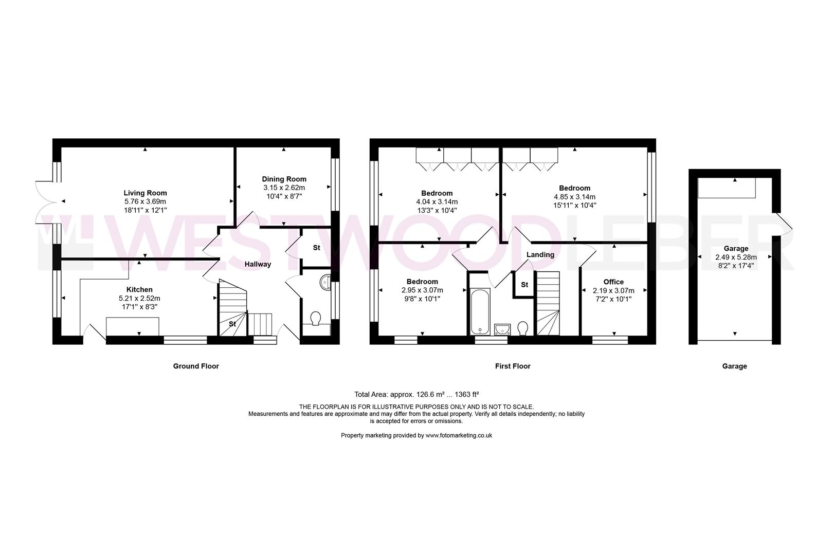 Hail Wood, Colliers End, Ware floorplan