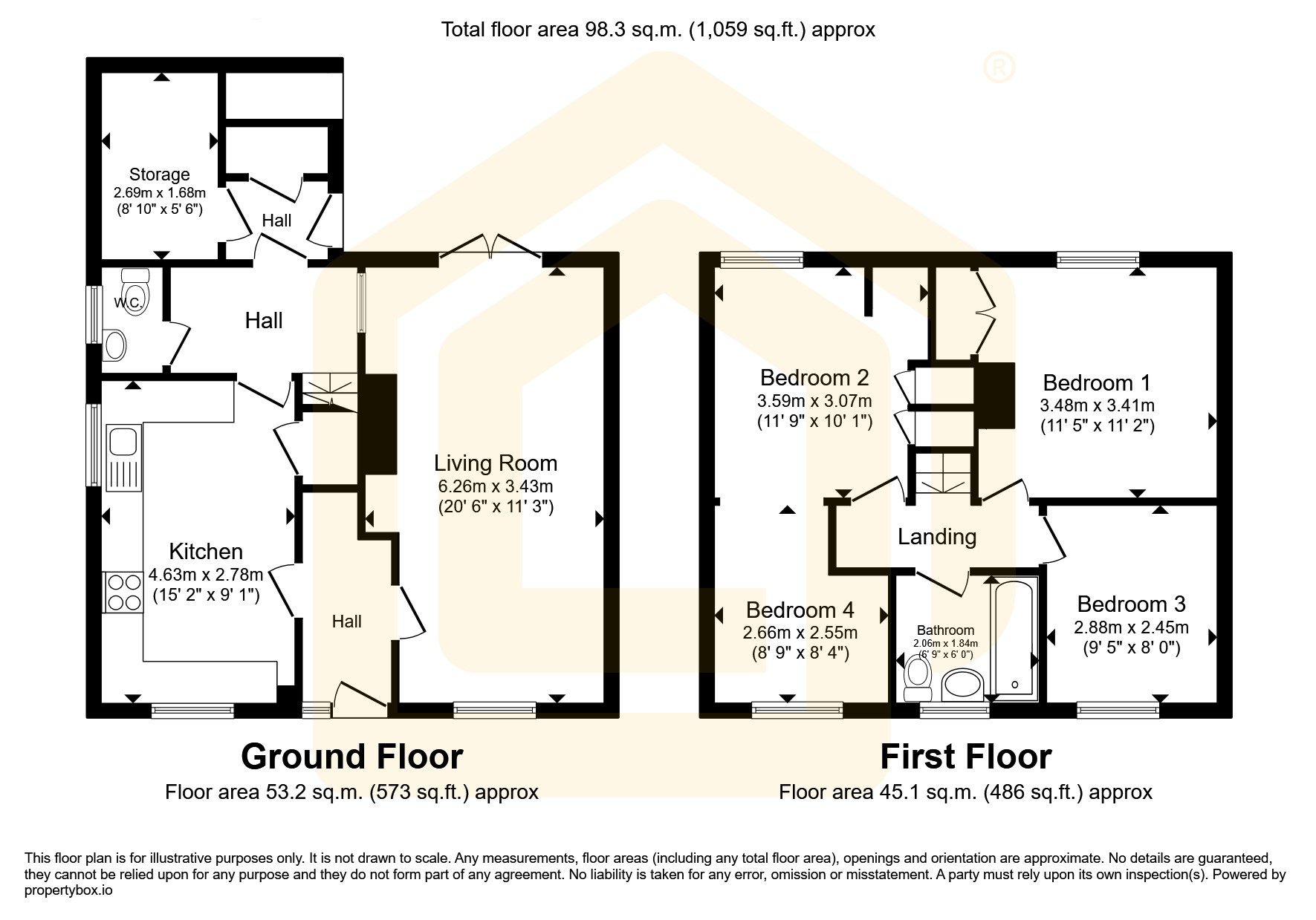 20 Didscourt, Hull floorplan