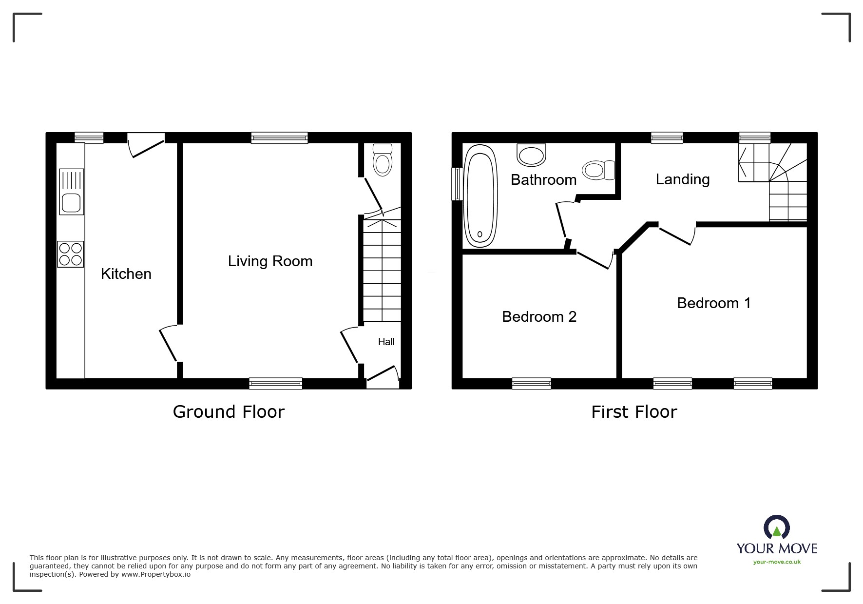 1 Hospital Cottages,, Wigton, Cumbria floorplan