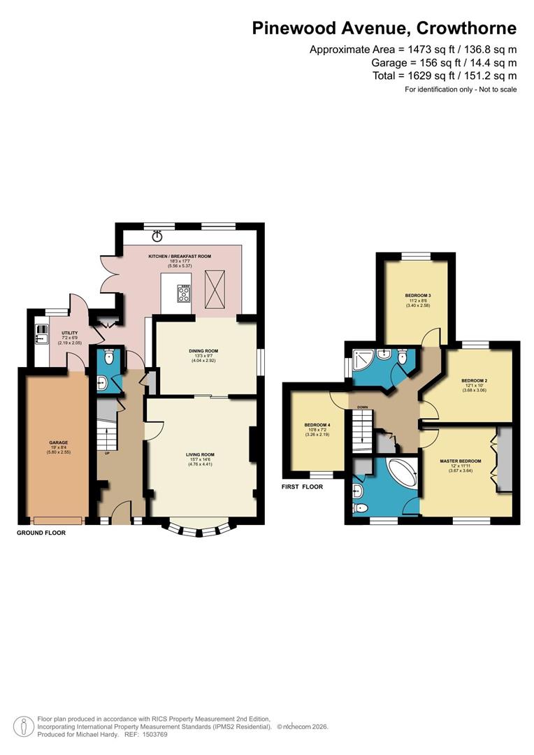 39, Pinewood Avenue, Crowthorne floorplan