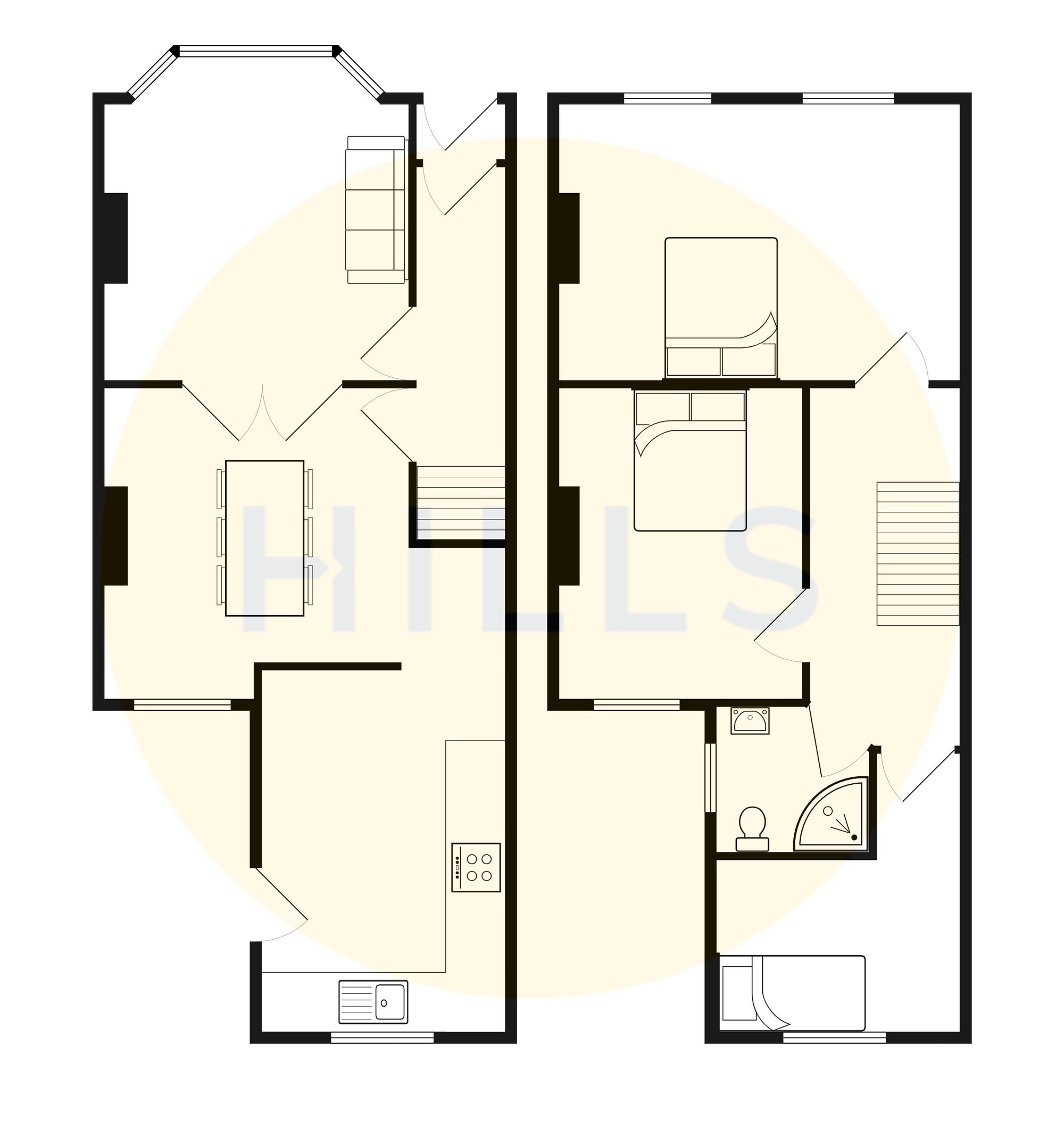 23 Gordon Road, Manchester floorplan