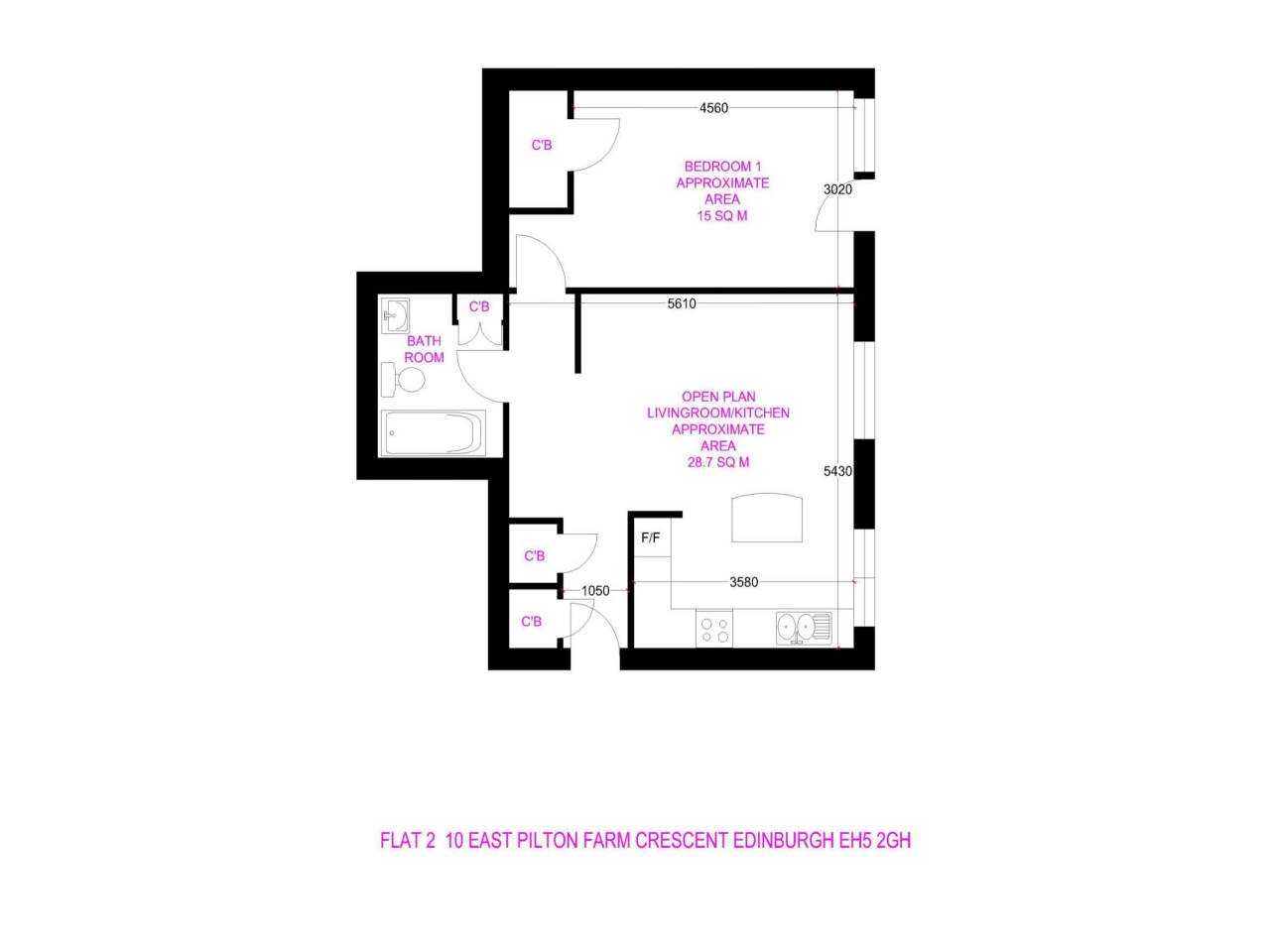 East Pilton Farm Crescent, Edinburgh, EH5 2GH, Edinburgh floorplan