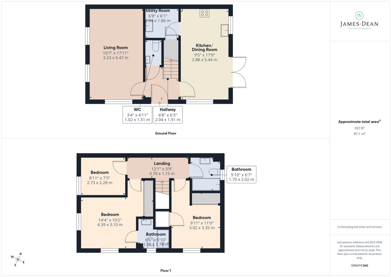 1, Jacobin Lane, Ross-on-Wye floorplan