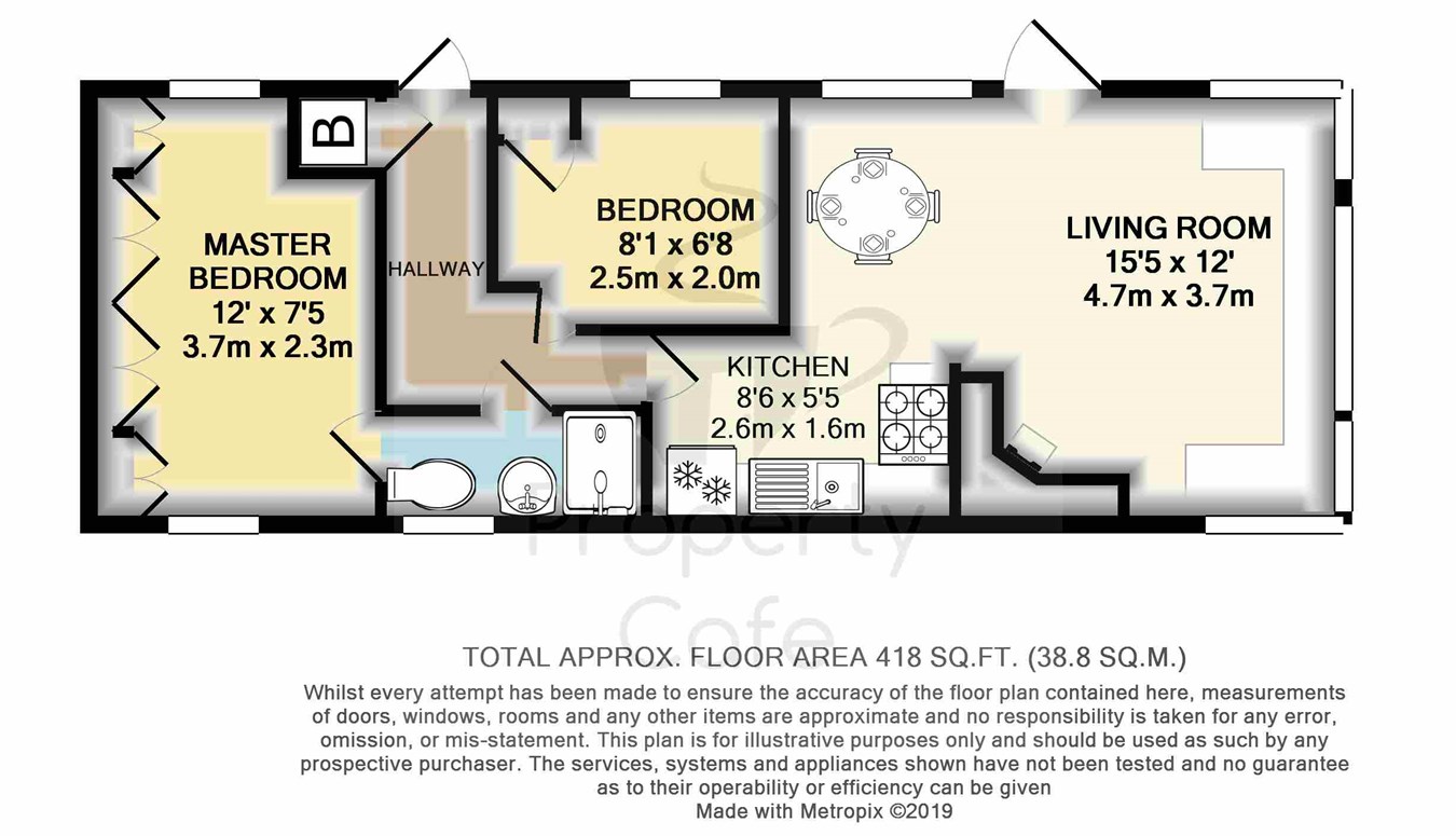 2 Bedrooms  for sale in Barnhorn Road, Bexhill On Sea TN39