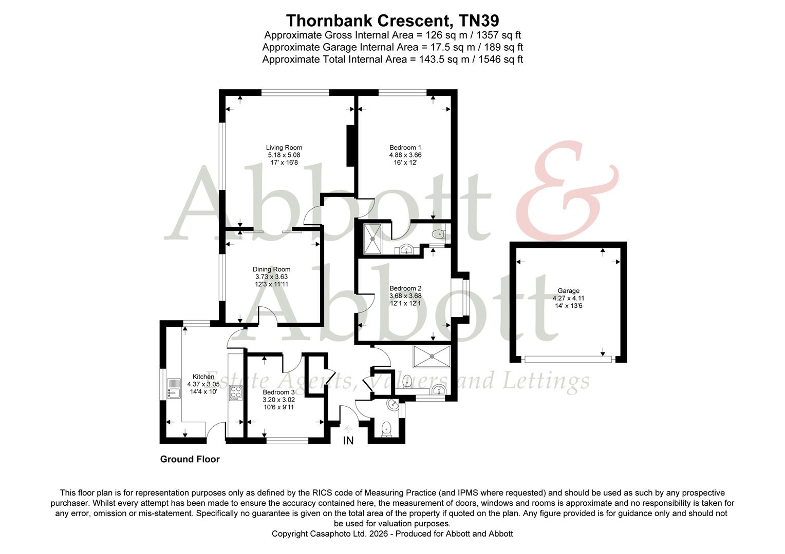 7, Thornbank Crescent, Bexhill-On-Sea floorplan