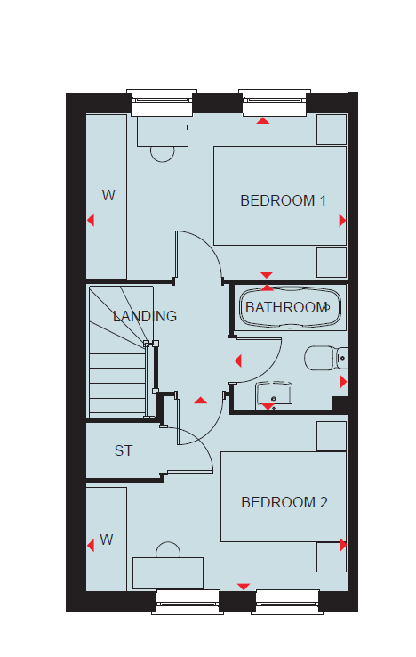 H844912, Cossington Road, Sileby, Loughborough floorplan