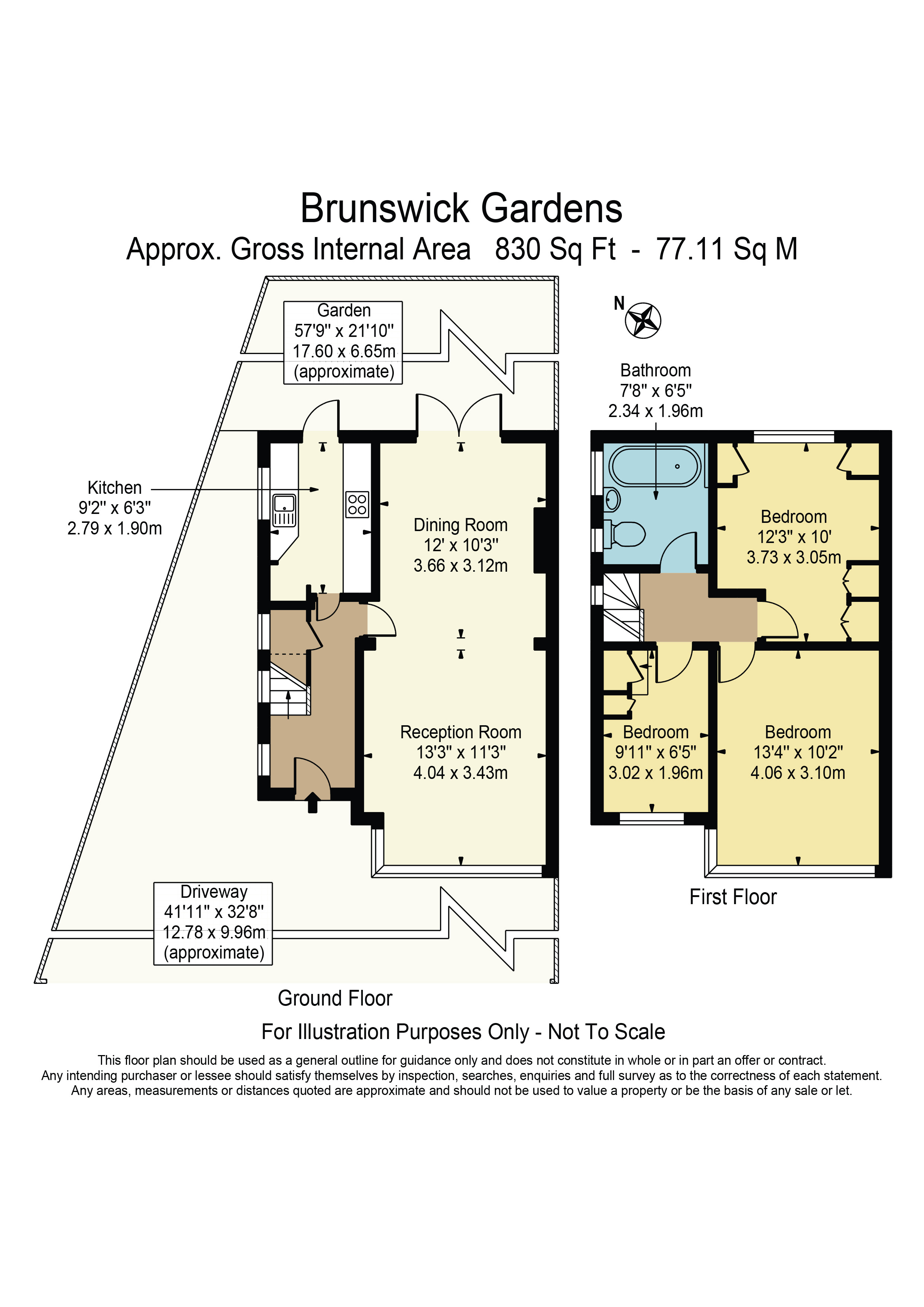 Brunswick Gardens, Fairlop floorplan
