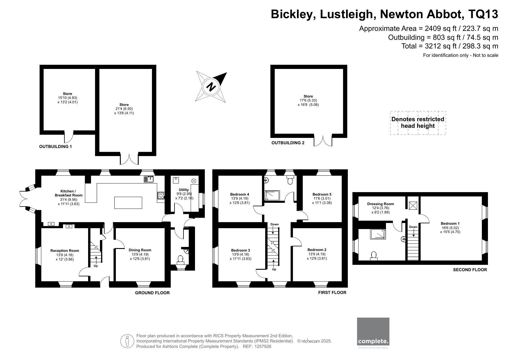 Bickley, Bovey Tracey floorplan