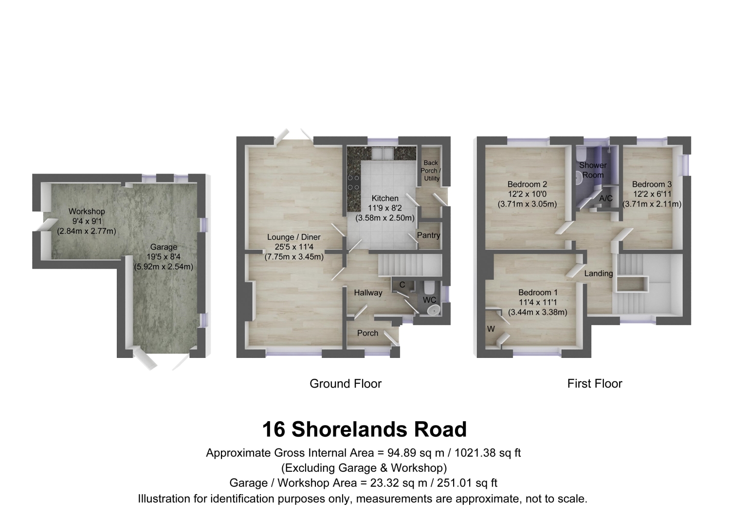 16, Shorelands Road, Barnstaple floorplan