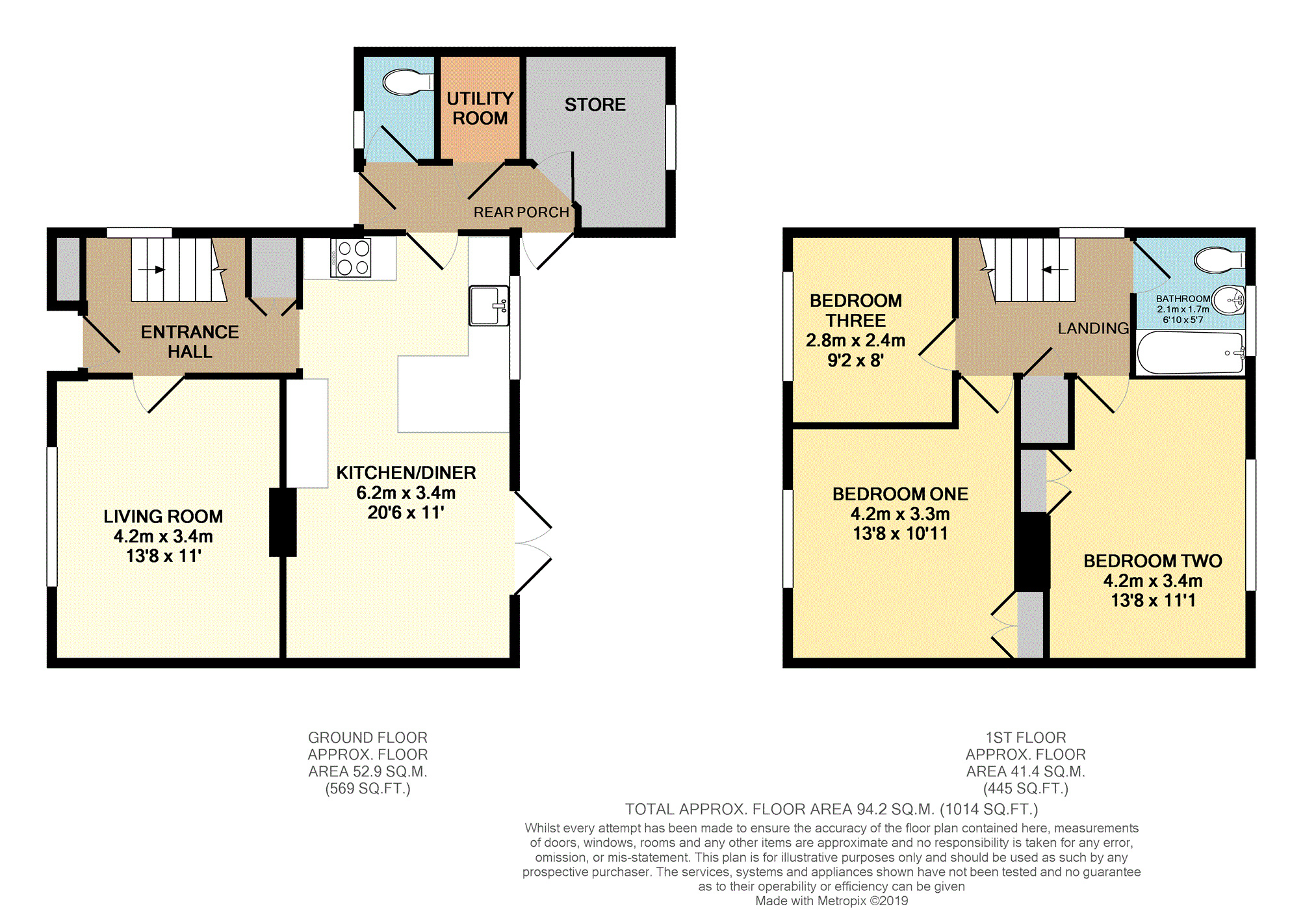 3 Bedrooms Semi-detached house for sale in Clare Avenue, The Headlands, Daventry NN11