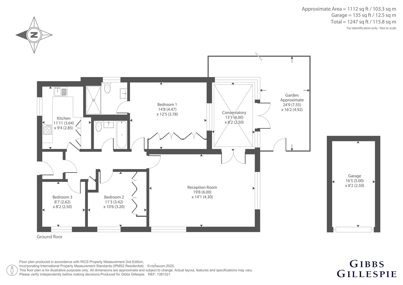2, Welcote Drive, Middlesex floorplan