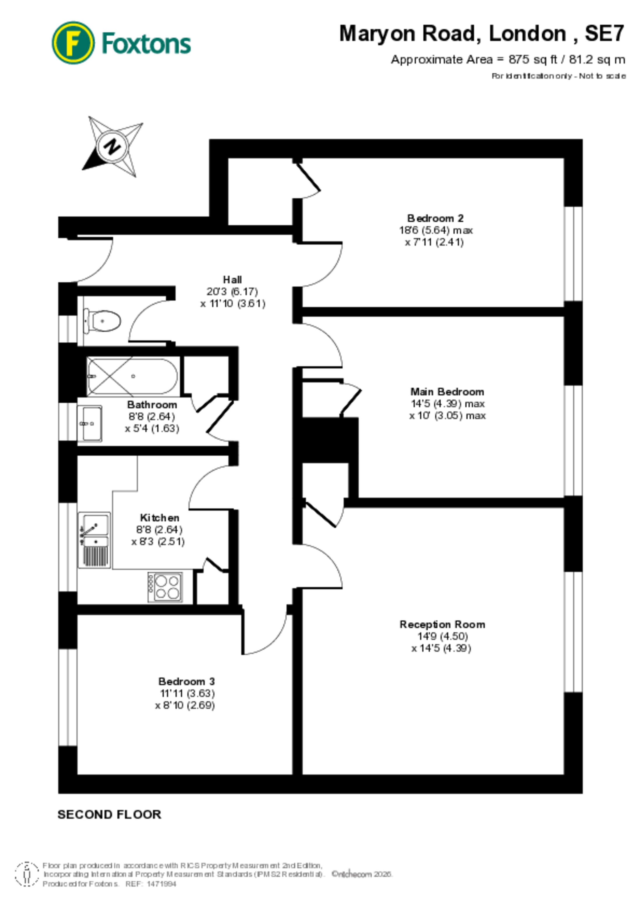Maryon Road, Charlton floorplan