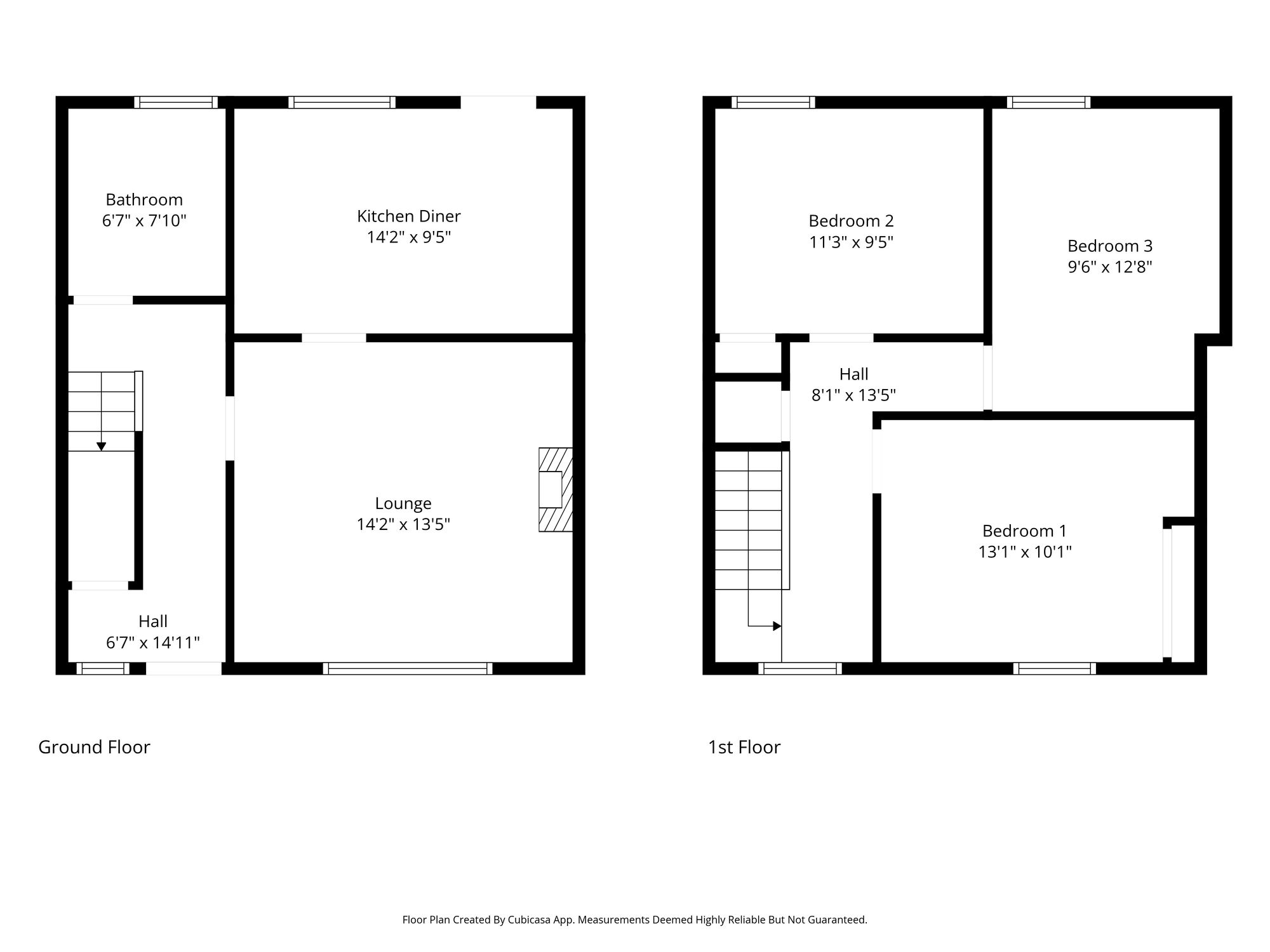 47, Mainholm Road, Ayr, KA8 floorplan