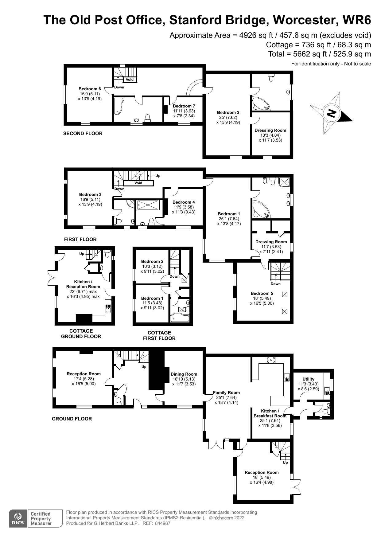 Pard House Lane, Stanford Bridge, Worcester WR6, 6 bedroom link