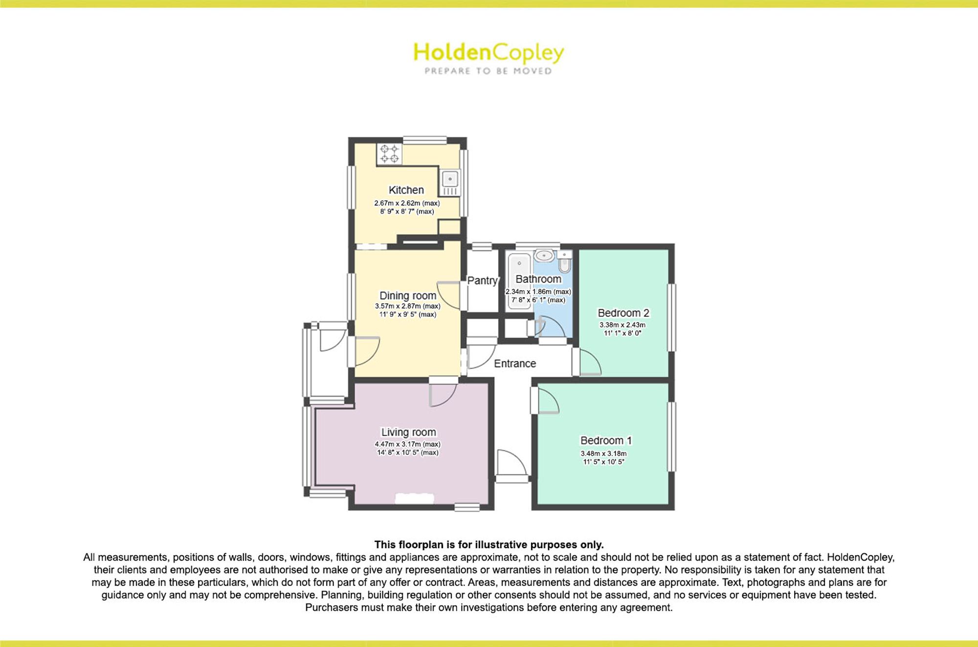 71 Linby Road, Nottingham floorplan