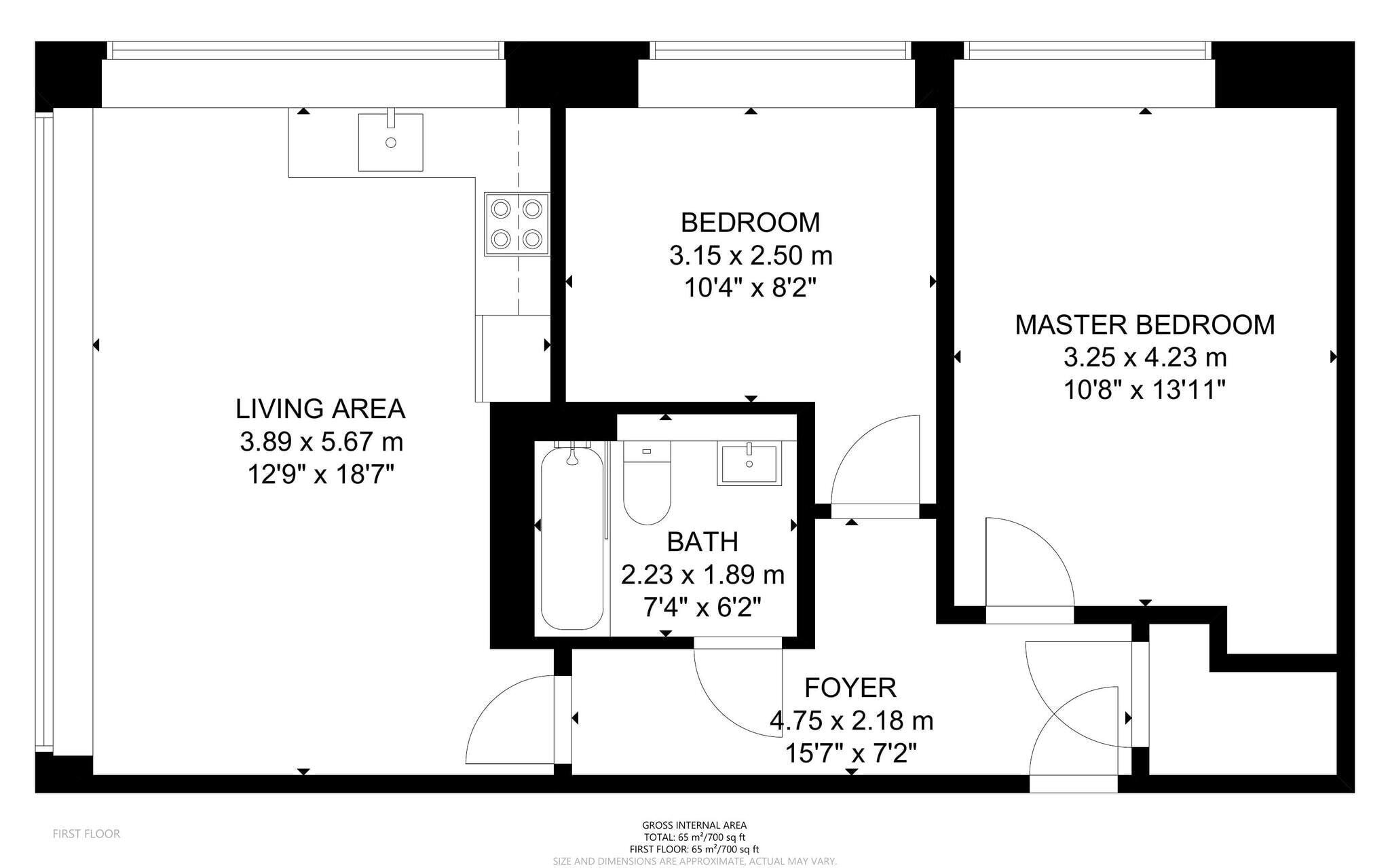 Riverbank Way, Brentford floorplan