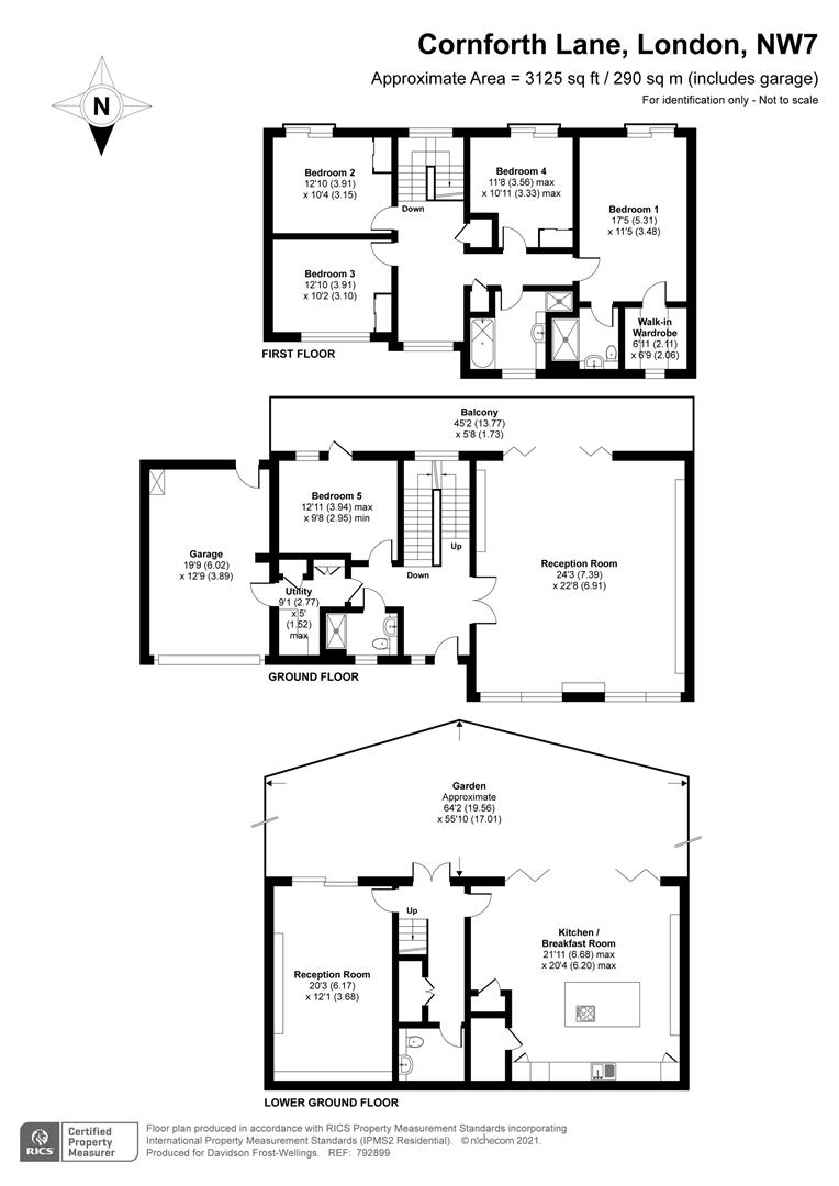 11, Cornforth Lane, London floorplan
