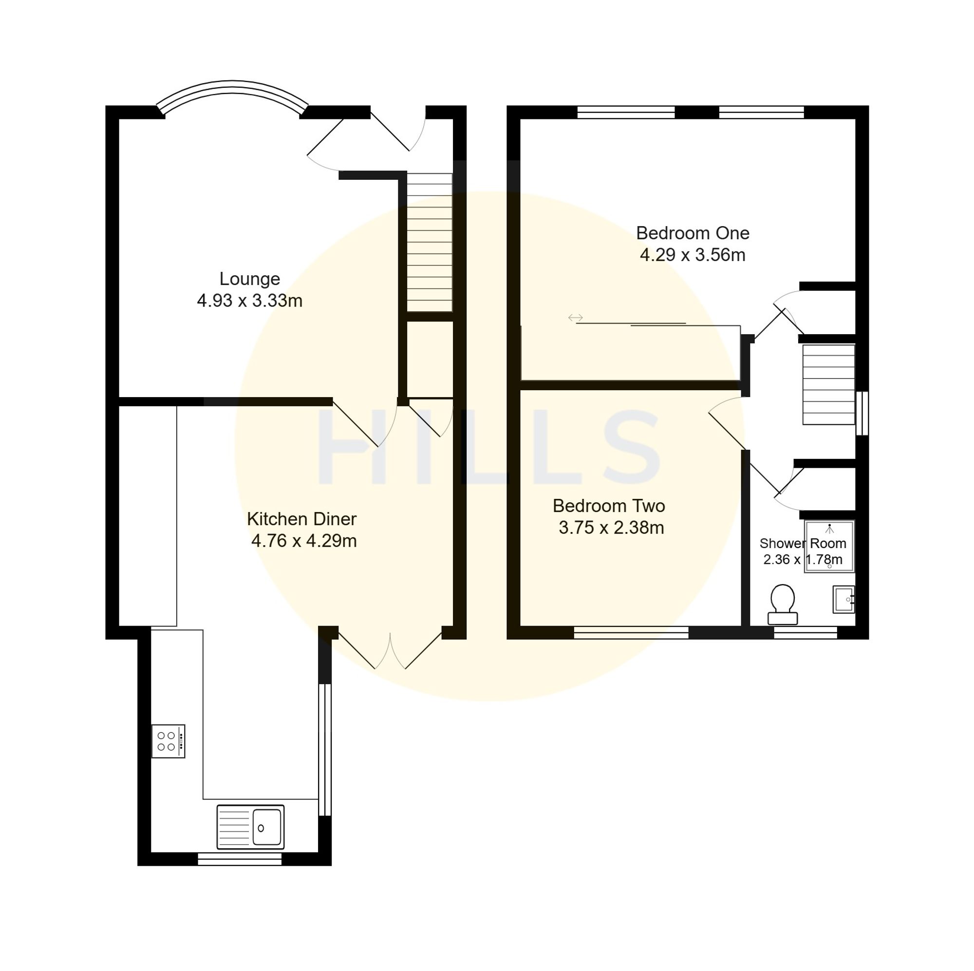 65 Withington Drive, Manchester floorplan