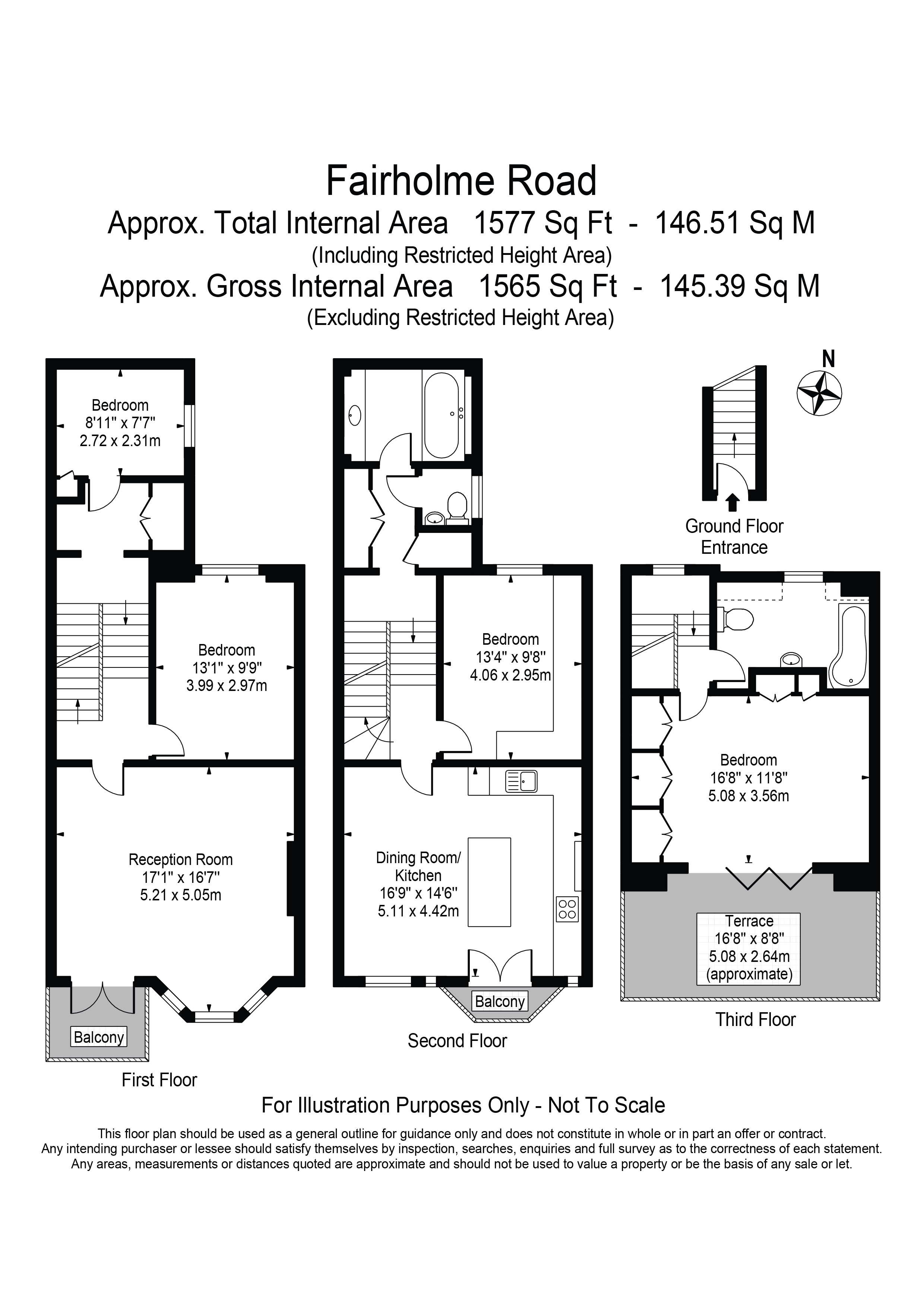 28, Fairholme Road, Hammersmith and Fulham floorplan