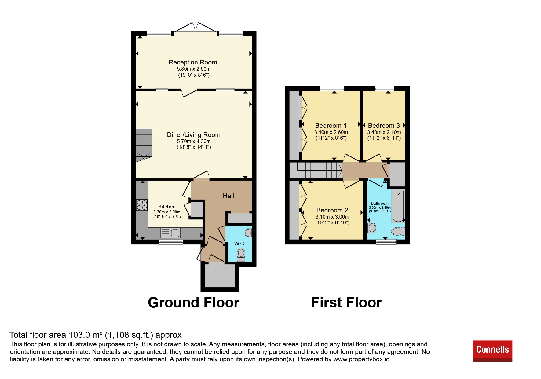 46, Cherwell Road, Aylesbury floorplan