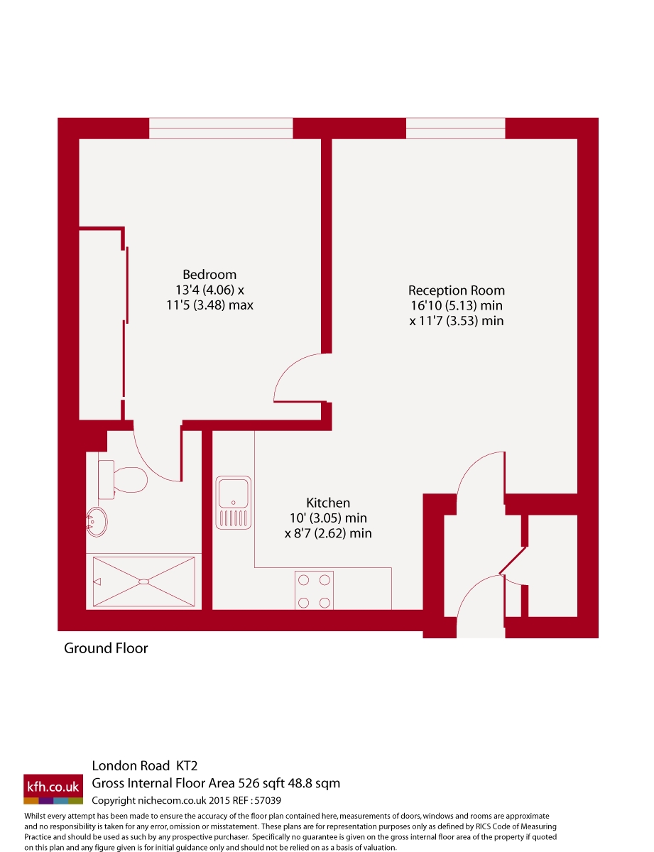 London Road, Surrey floorplan