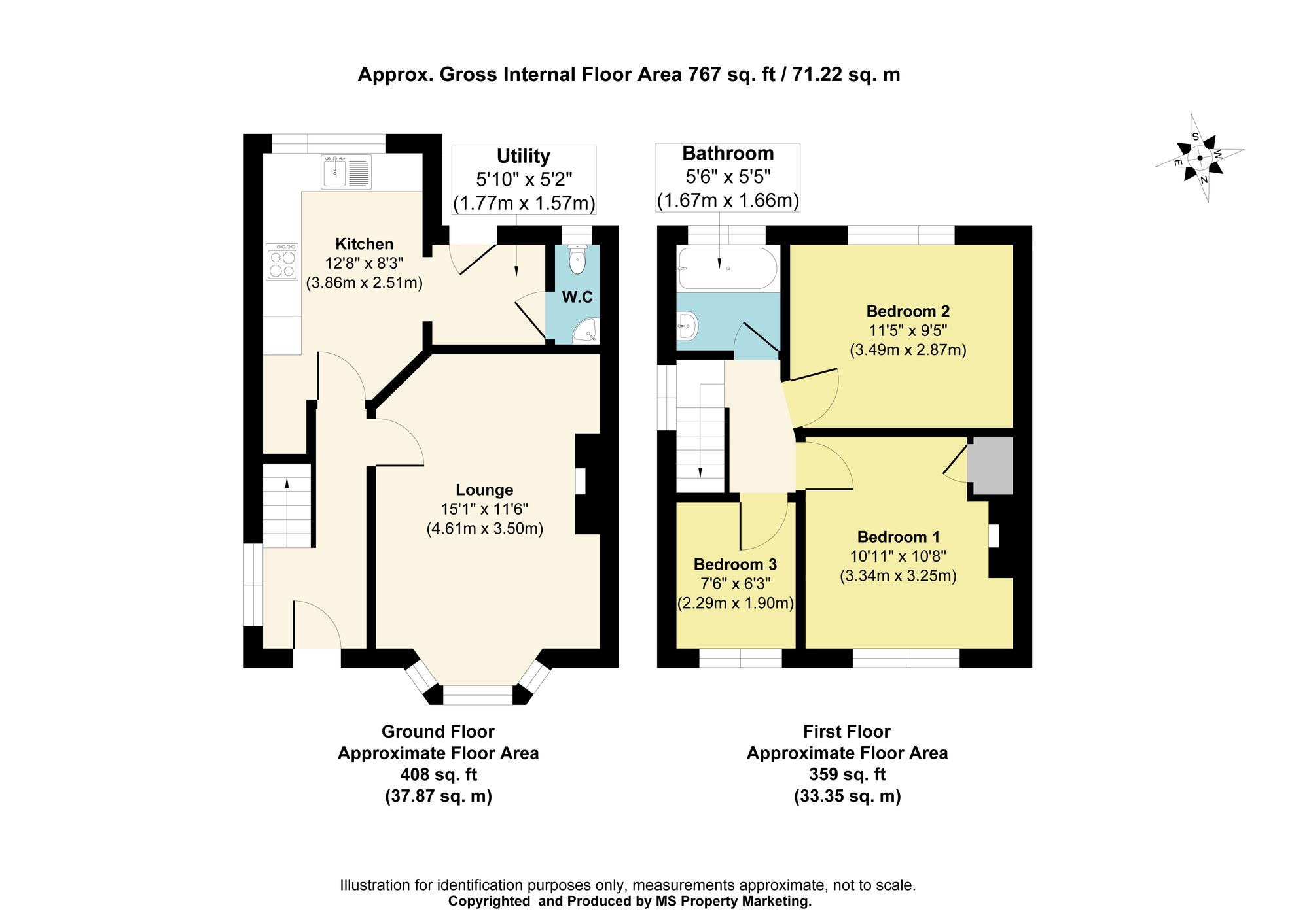 40 Danum Road, York floorplan