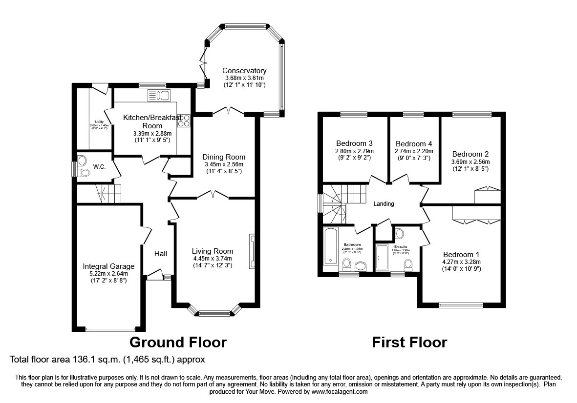Sandleford Drive, Elstow, Bedford, Bedfordshire MK42, 4 bedroom