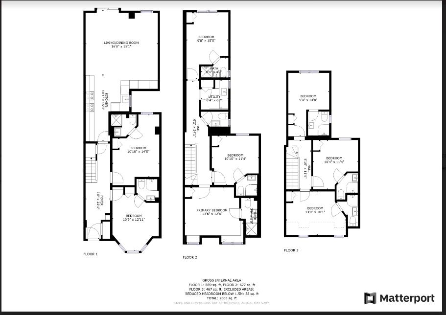 Llantwit Street, Cardiff floorplan