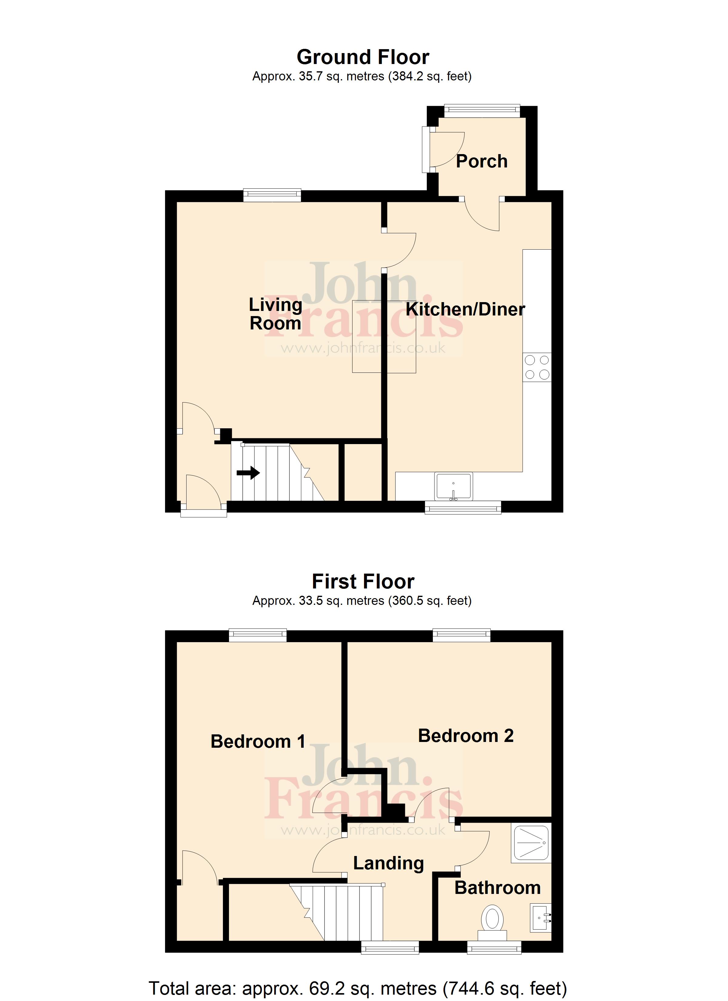 16, Carmarthen floorplan