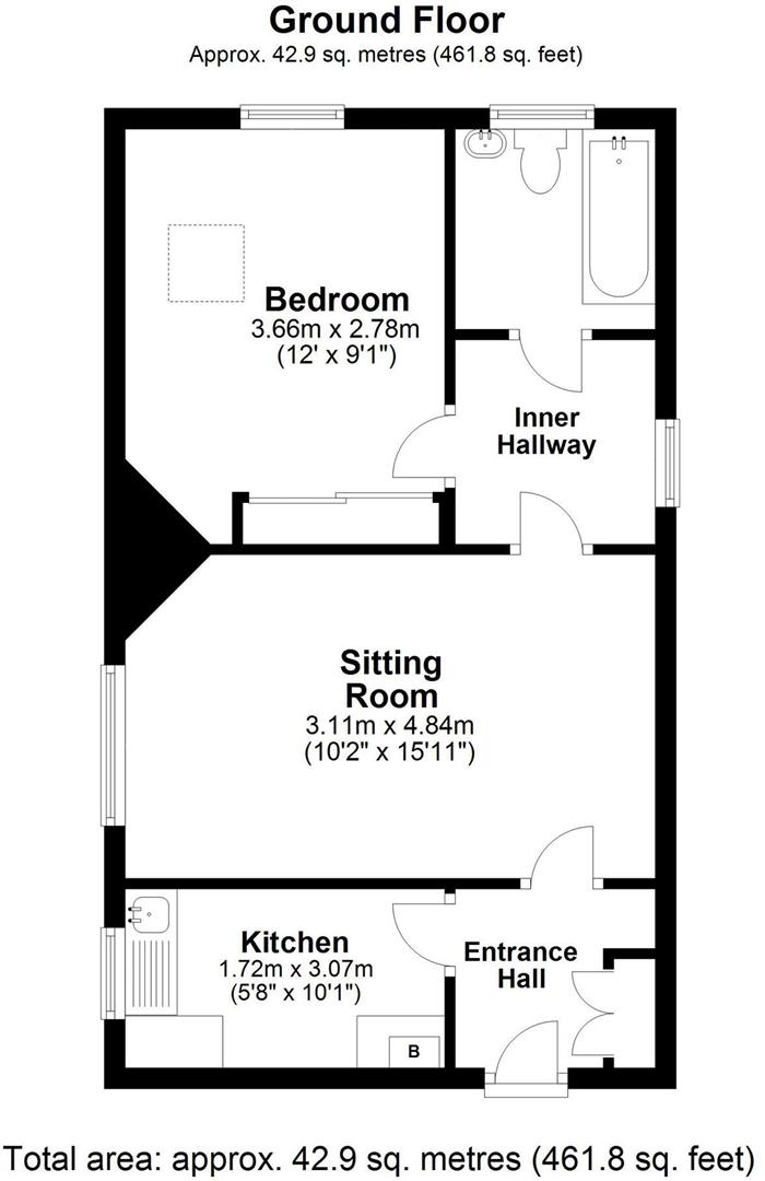 34, Hillside, Heath Road, Newmarket floorplan