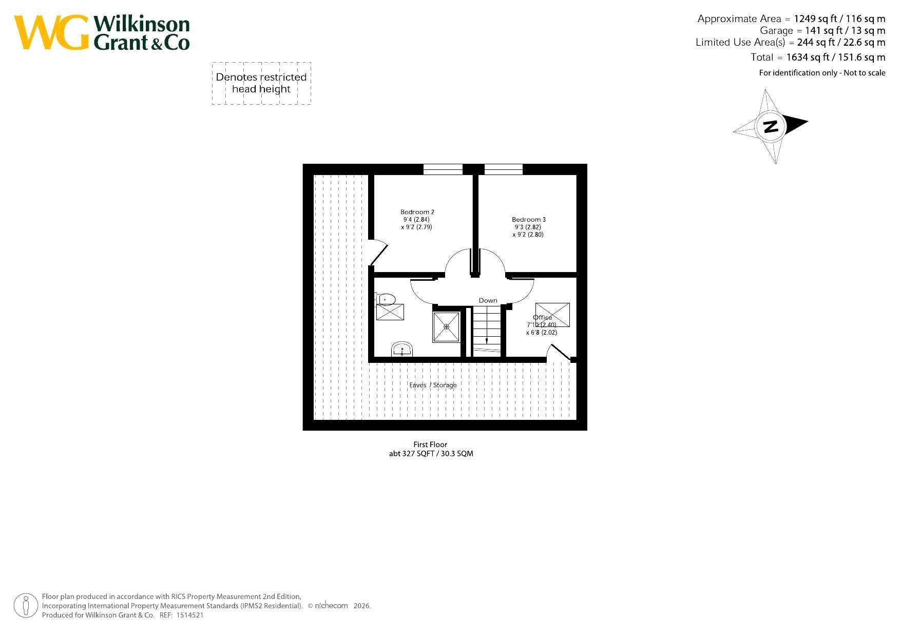 33, Birchy Barton Hill, Exeter floorplan