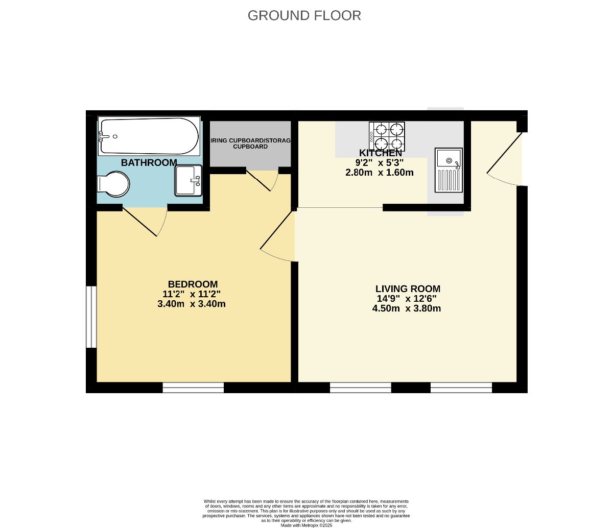 2 Stannary Court, Okehampton floorplan