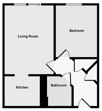 Flat 2, 8, Corscombe Close, Weymouth floorplan