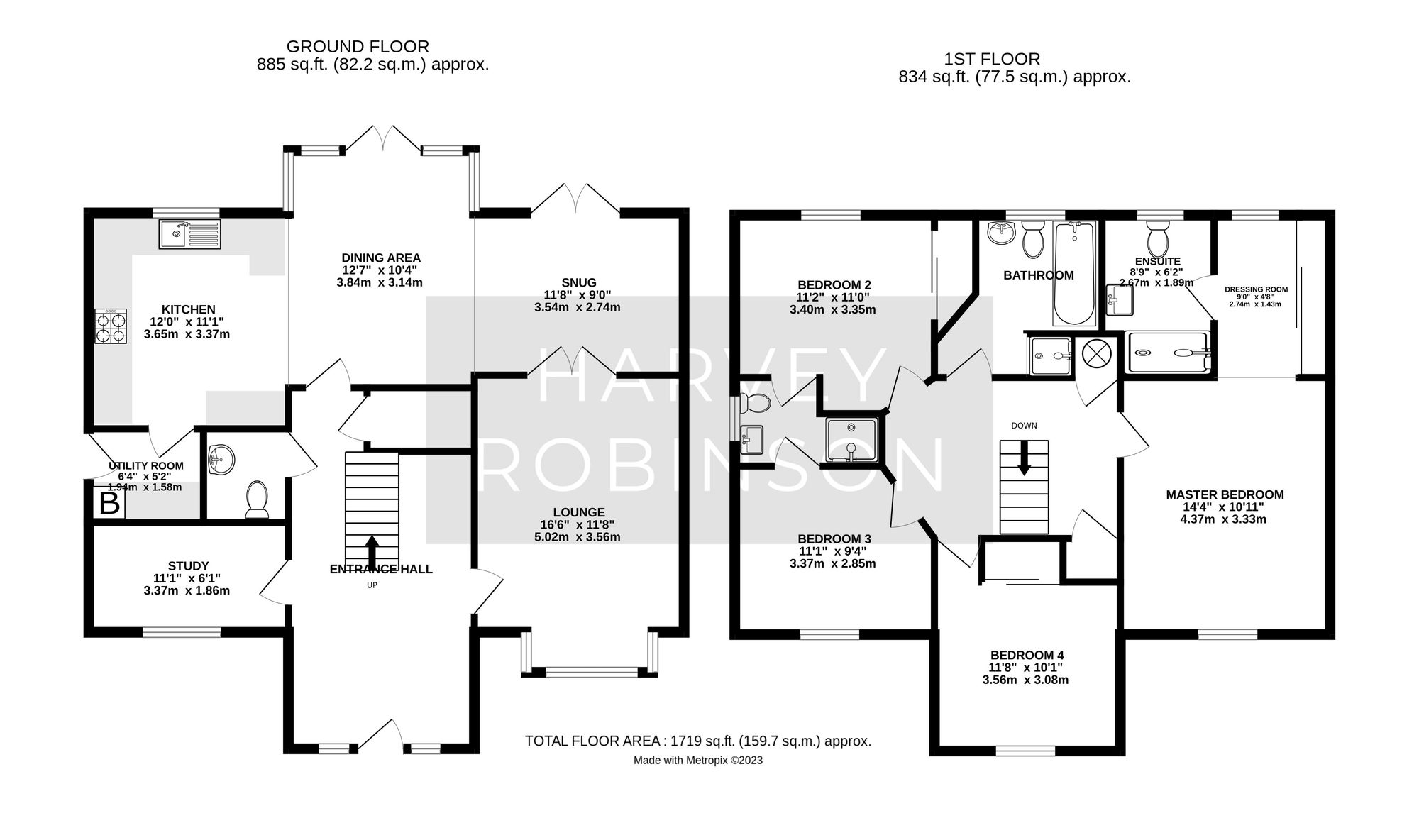 33 Somning Close, Huntingdon floorplan