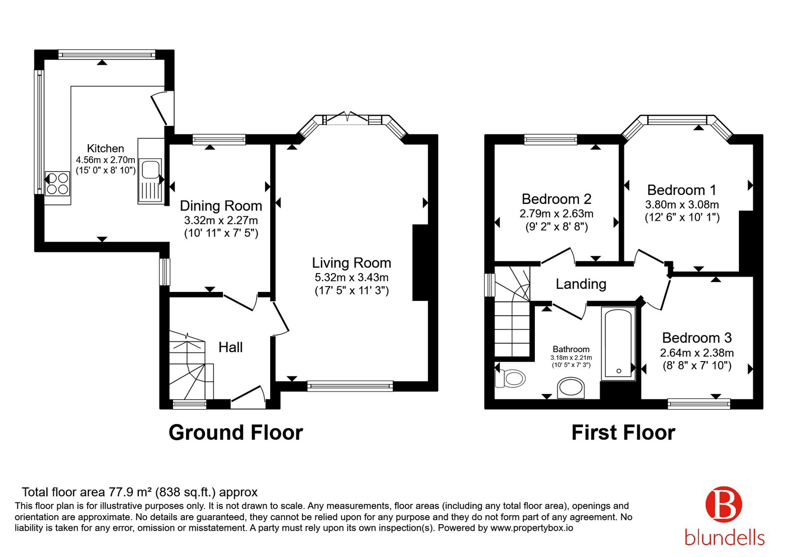 85, Thornbridge Drive, Sheffield floorplan