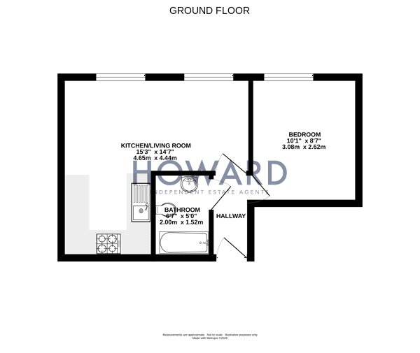 Flat 8,, Sydenham Place, Cotham floorplan
