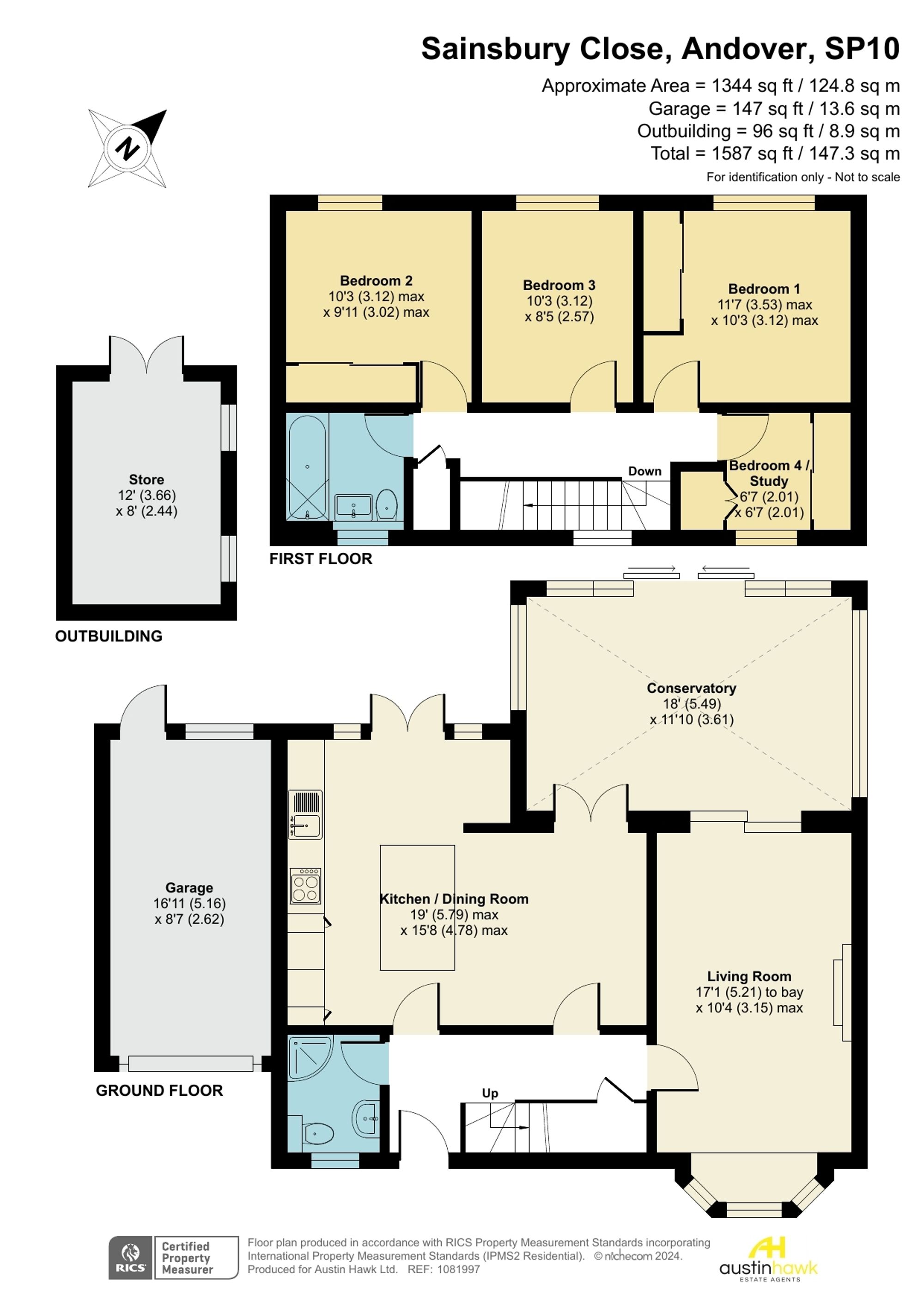 29 Sainsbury Close, Andover floorplan