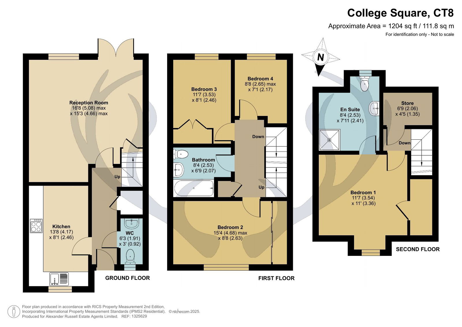 1, College Square, Westgate-on-sea floorplan