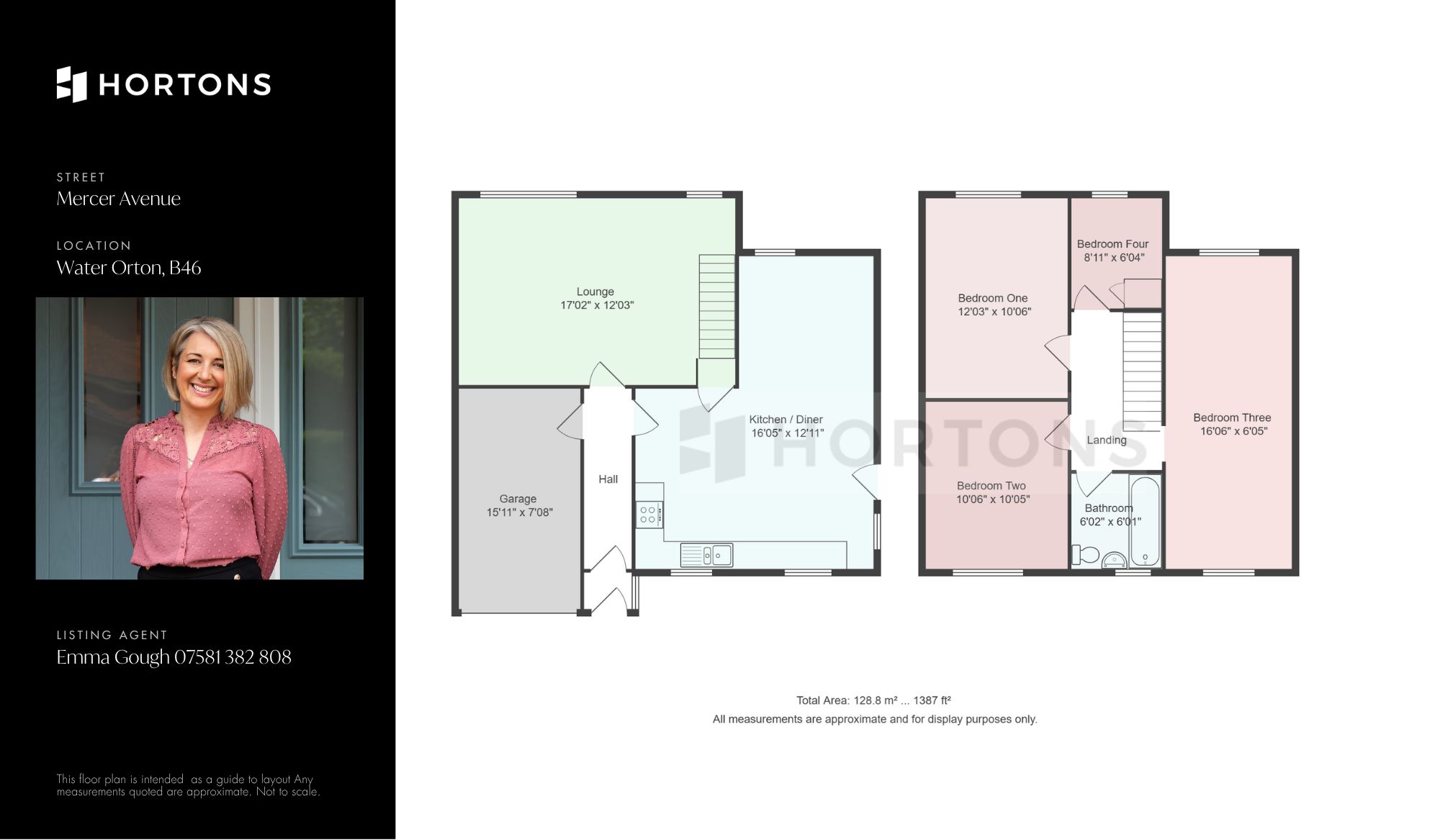 22 Mercer Avenue, Birmingham floorplan