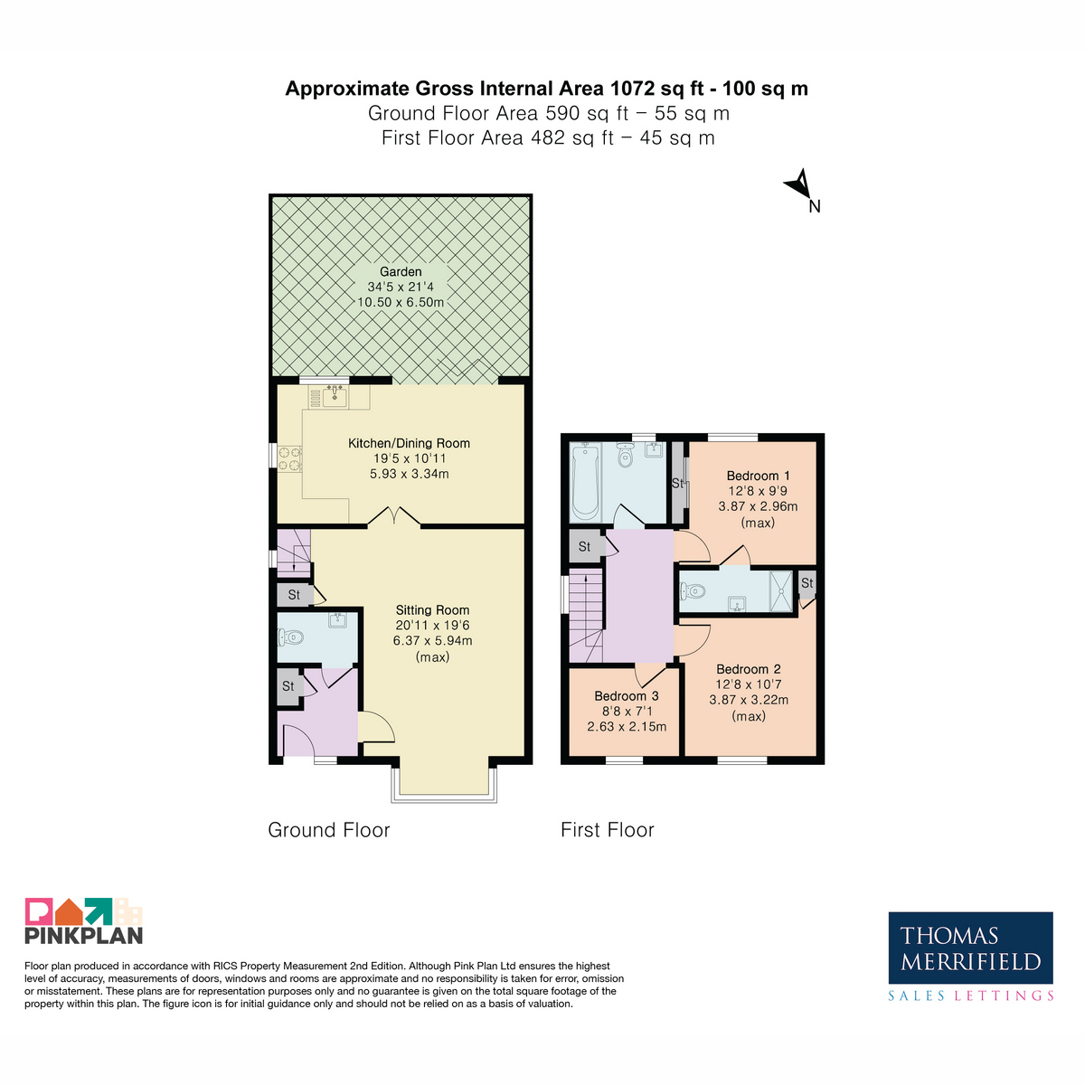 70A, Mereland Road, Didcot floorplan