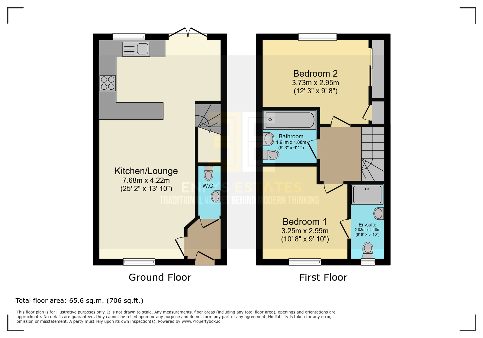 23, Cae Eithin, Abergele floorplan