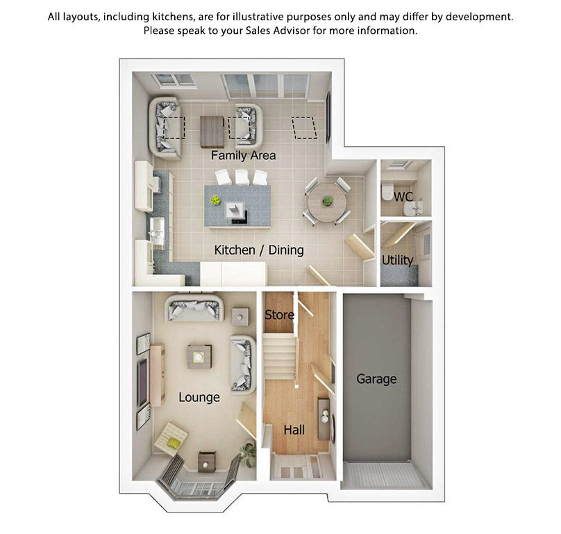 S-TheOaks-Hartford, The Hartford, The Oaks, Newcastle under Lyme floorplan
