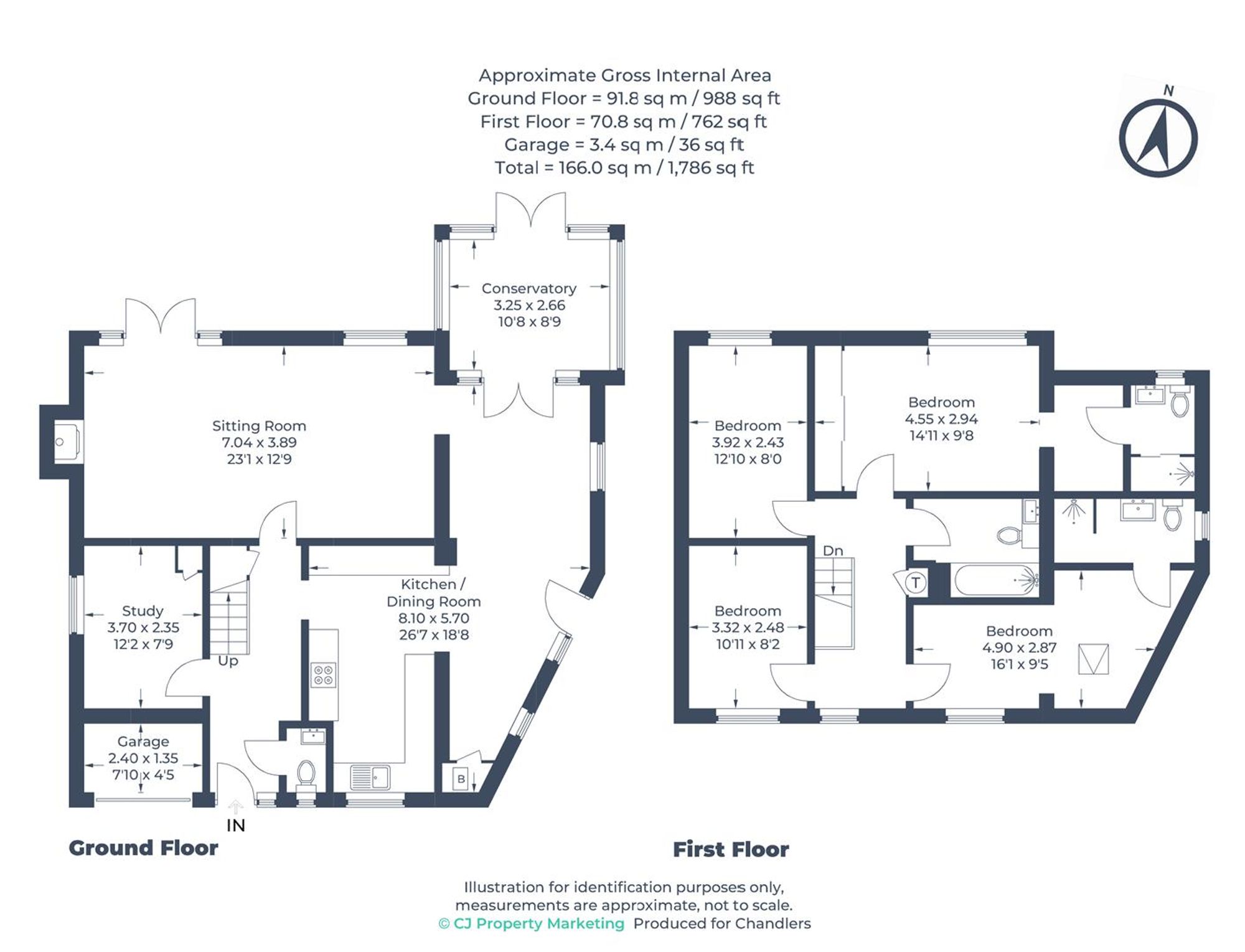 7 Nursery Close, Stevenage floorplan