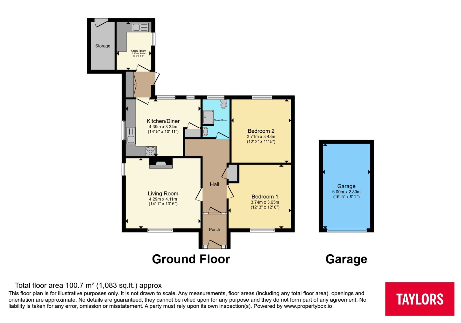 85, Stanbridge Road, Bedfordshire floorplan