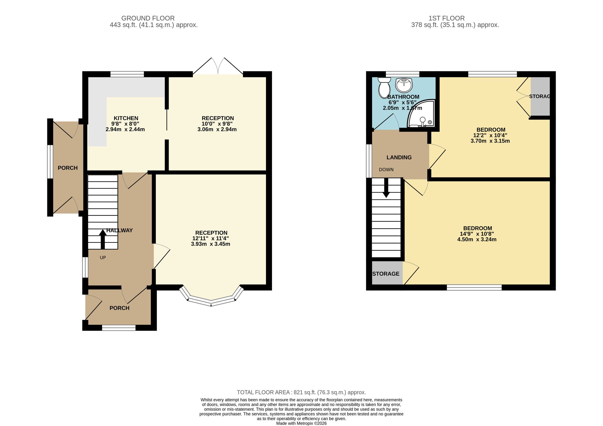 48 Highmead, Blackwood floorplan